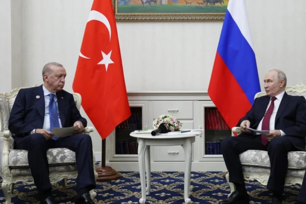 Erdoğan ve Putin Bişkek’te Bir Araya Geldi