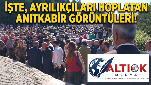İşte, Ayrılıkçıları Hoplatan Anıtkabir Görüntüleri!