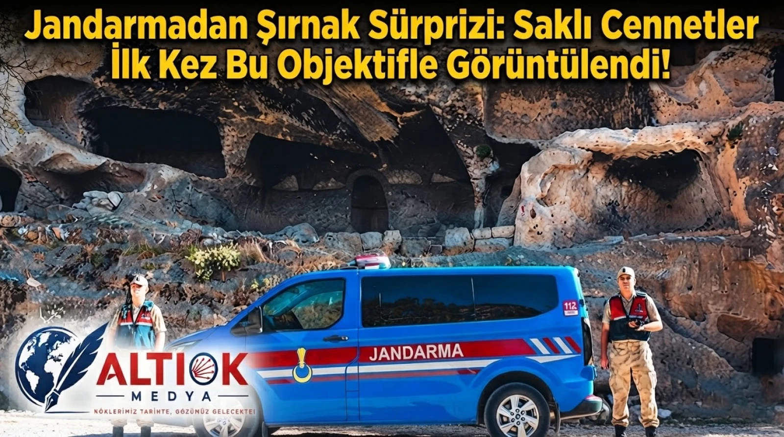 Jandarmadan Şırnak Sürprizi: Saklı Cennetler İlk Kez Bu Objektifle Görüntülendi!