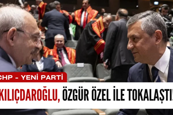 Kemal Kılıçdaroğlu, Özgür Özel ile tokalaştı!