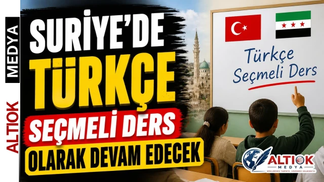 Kürşat Zorlu: Suriye’de Türkçe Seçmeli Ders Olarak Devam Edecek
