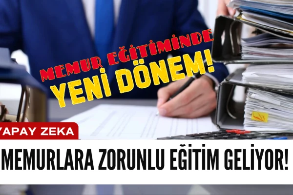 Milyonlarca memura yapay zeka eğitimi verilecek!