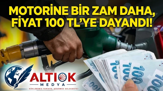 Motorine Bir Zam Daha, Fiyat 100 TL'ye Dayandı!
