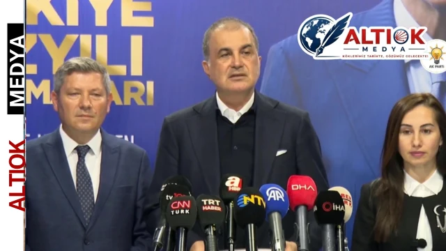 Ömer Çelik: AK Parti’yi Millet Kurdu, Tabelasını Biz Astık