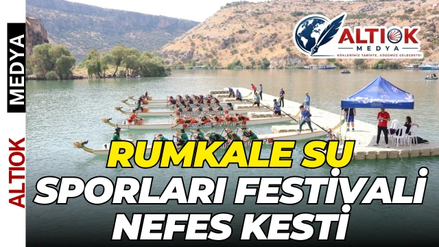 Rumkale Su Sporları Festivali Nefes Kesti