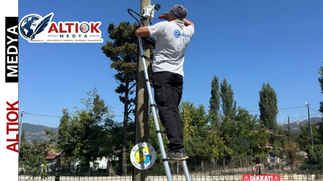 Sakarya Geyve'de Parkların Kameraları Kayda Başladı