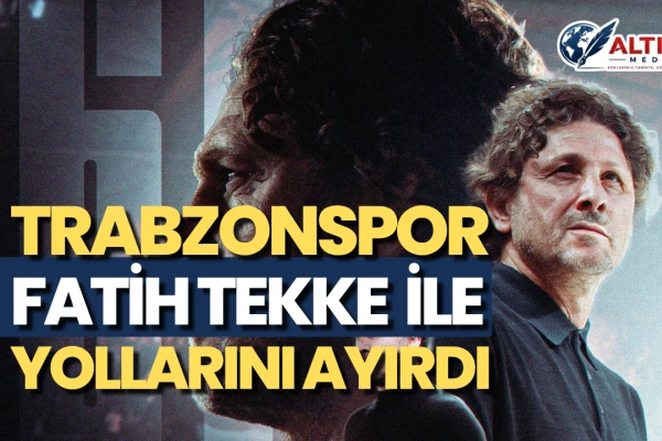 Trabzonspor, Fatih Tekke İle Yollarını Ayırdı