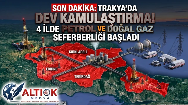 Trakya’da Dev Kamulaştırma! 4 İlde Petrol ve Doğal Gaz Seferberliği Başladı