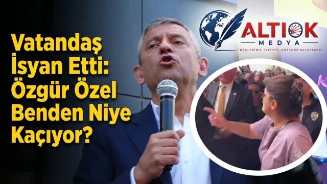 Vatandaş İsyan Etti: Özgür Özel Benden Niye Kaçıyor?