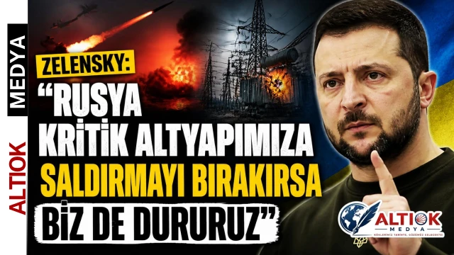 Zelensky: Rusya Kritik Altyapımıza Saldırmayı Bırakırsa Biz De Dururuz