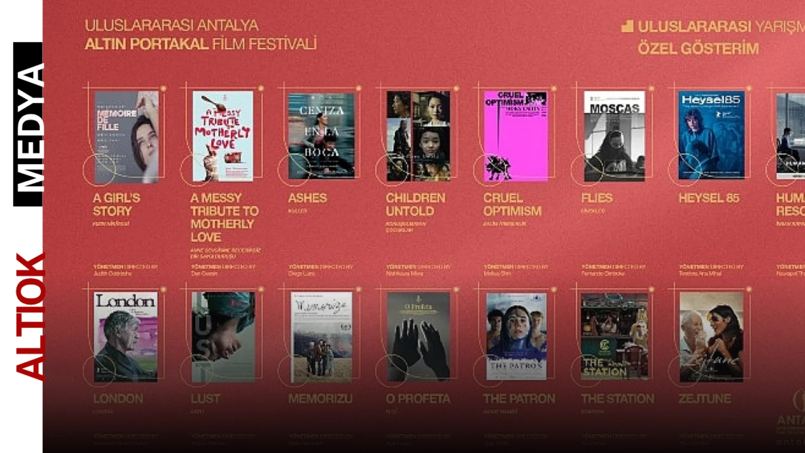 Altın Portakal’da Uluslararası Yarışma Dışı Filmler Açıklandı