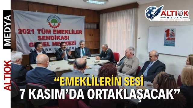 Necdet Saraç ve Adnan Demirci Emekli Örgütleriyle Buluştu