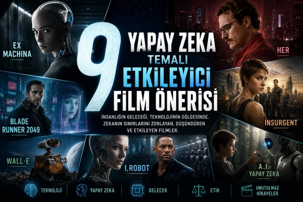 Yapay Zeka Temalı 9 Etkileyici Film Önerisi